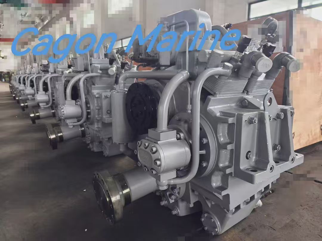 1500 hk højhastigheds hovedmotor, V stor vinkel transmission,